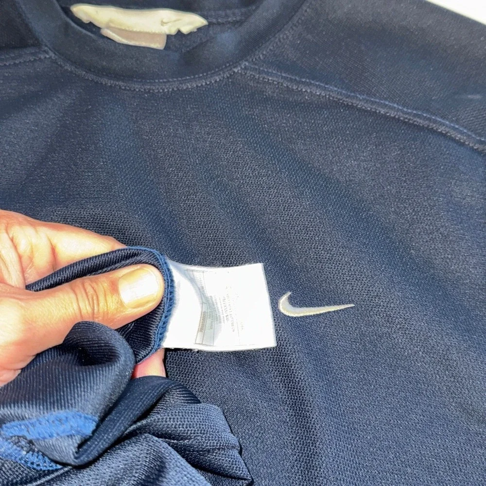 Nike Men's Dark Navy‎ Blue Short Sleeve Athletic T-Shirt Tee Size L